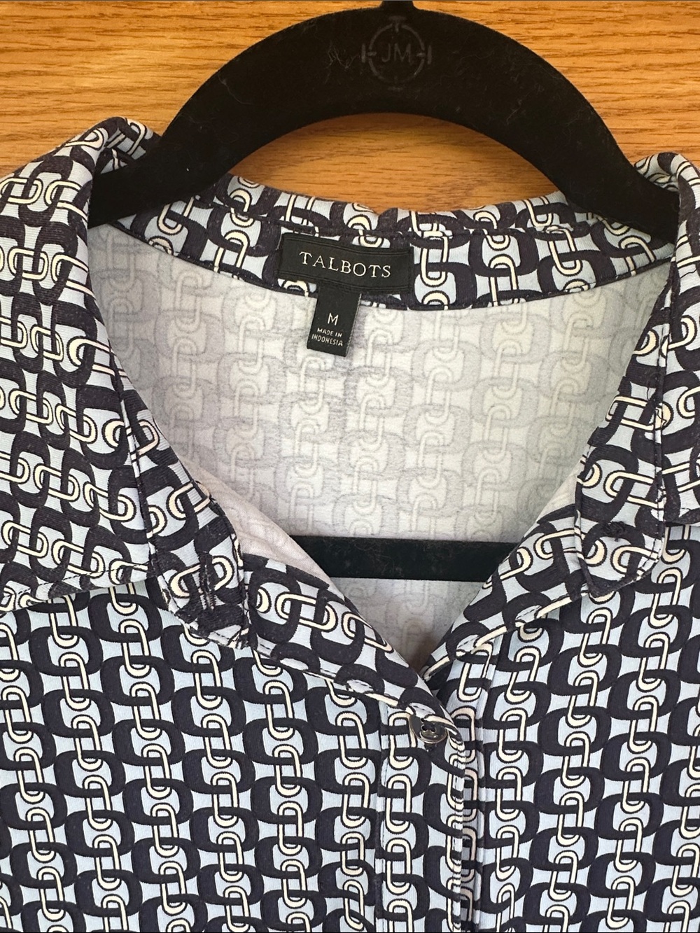 Talbots Button Front Shirt - Picture 2 of 4